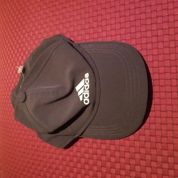 Kids Youth Adidas Climalite Charcoal Grey Sports Cap Hat One Size Fits Most - Picture 1 of 6